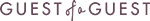 A green background with purple letters on it.